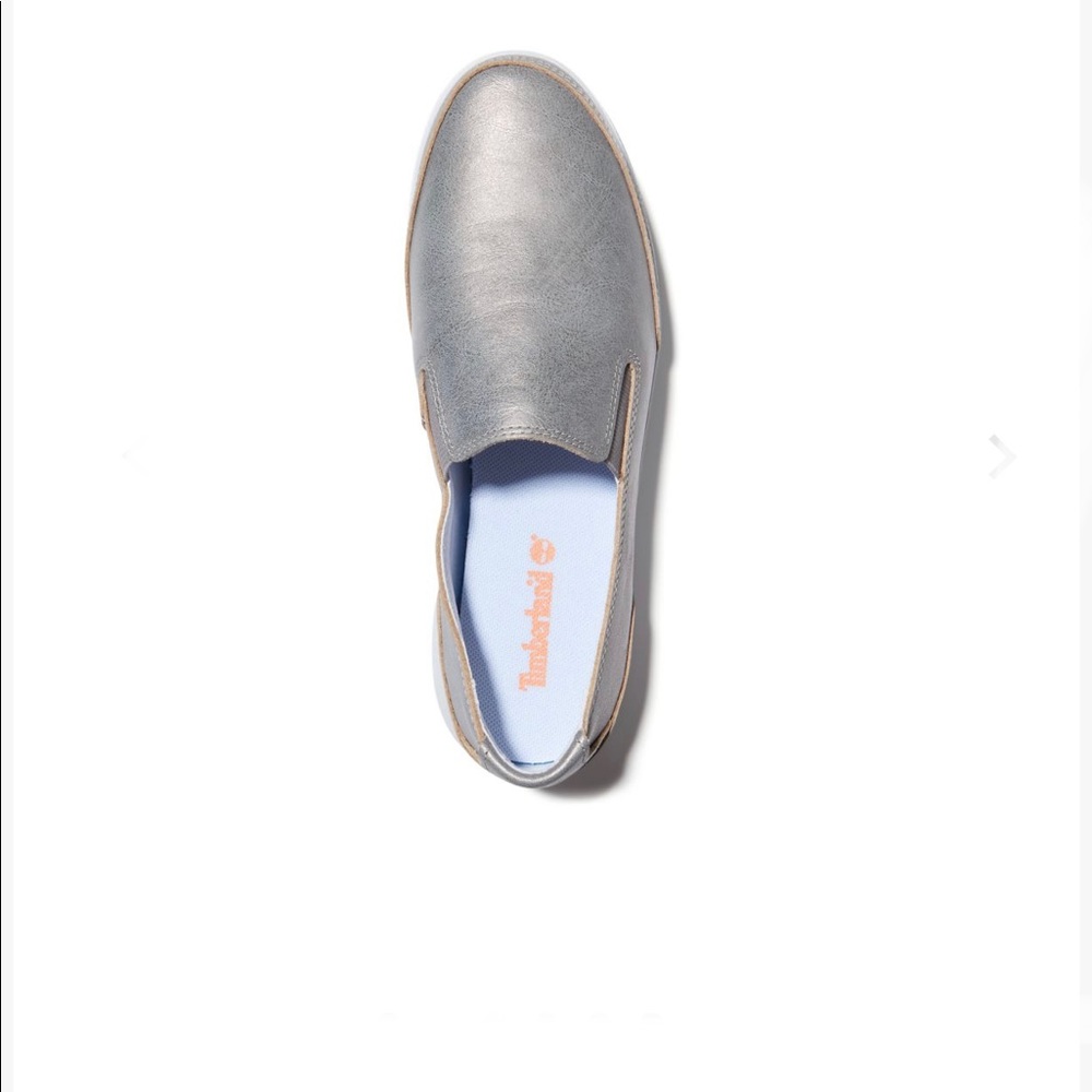 Women timberland ATLANTA GREEN SLIP-ON SHOE FOR WOMEN IN SILVER - Picture 3 of 5